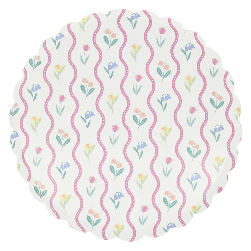 Bloomsbury Floral Pattern Dinner Plates