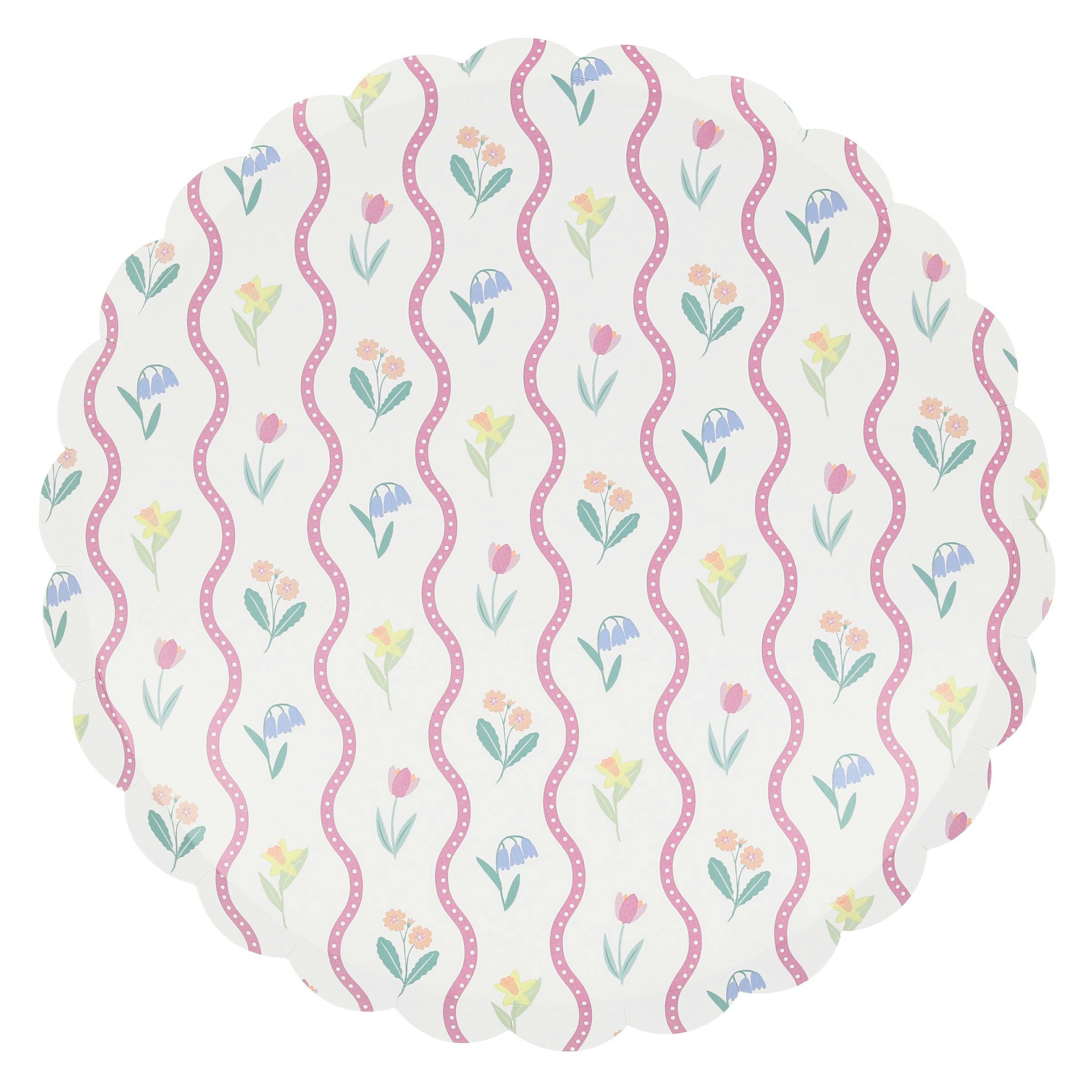 Bloomsbury Floral Pattern Dinner Plates
