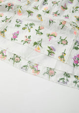 Emely Frill Embroidered Maxi Dress