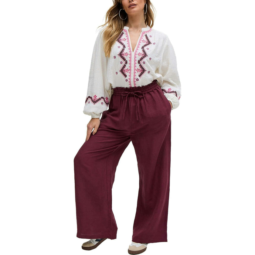 Paulina Wide Leg Trouser