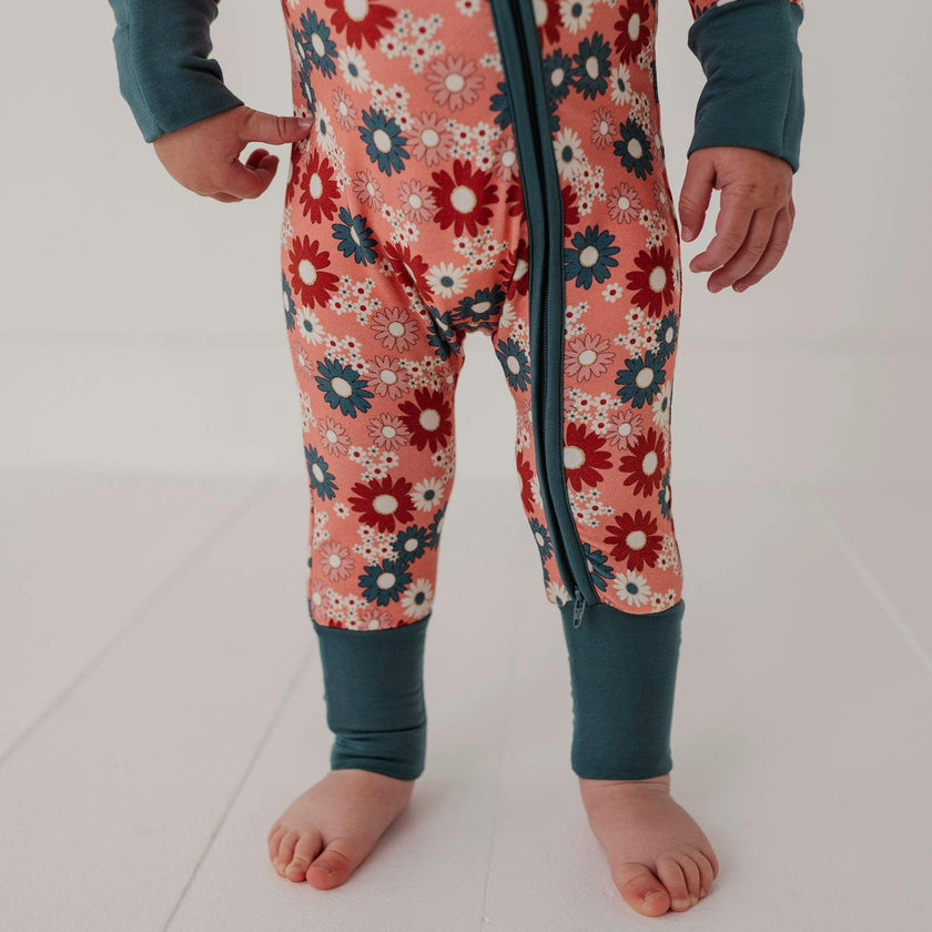 Long Sleeve Zip Romper