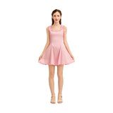 Light Pink Marston Ruffle Strap Dress