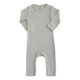 Green Sage LS Modal Romper