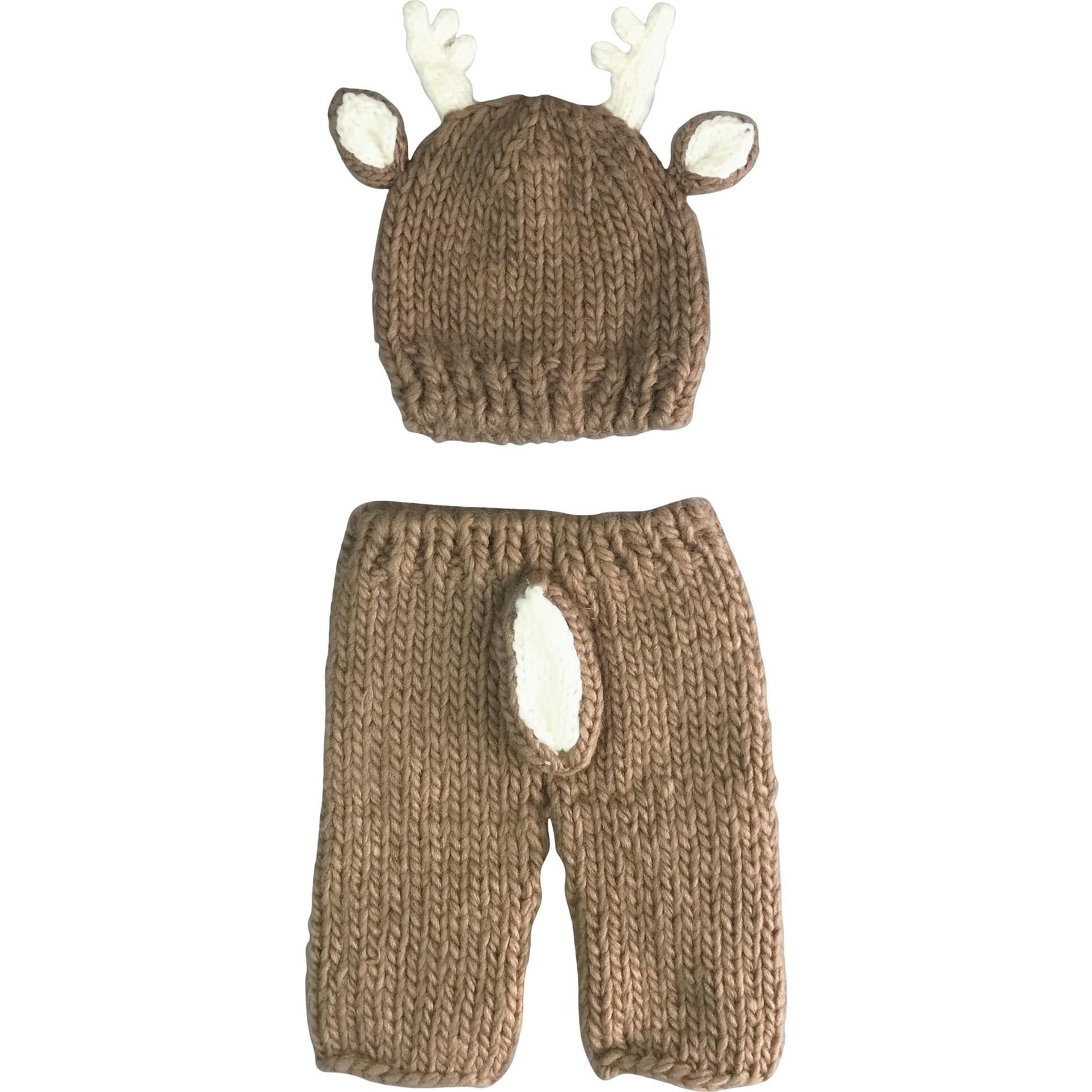 Hartley Deer Hat and Pant Newborn Set