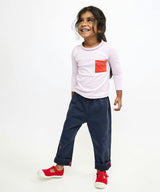 Bowie Pant, Navy with Red Drawcord