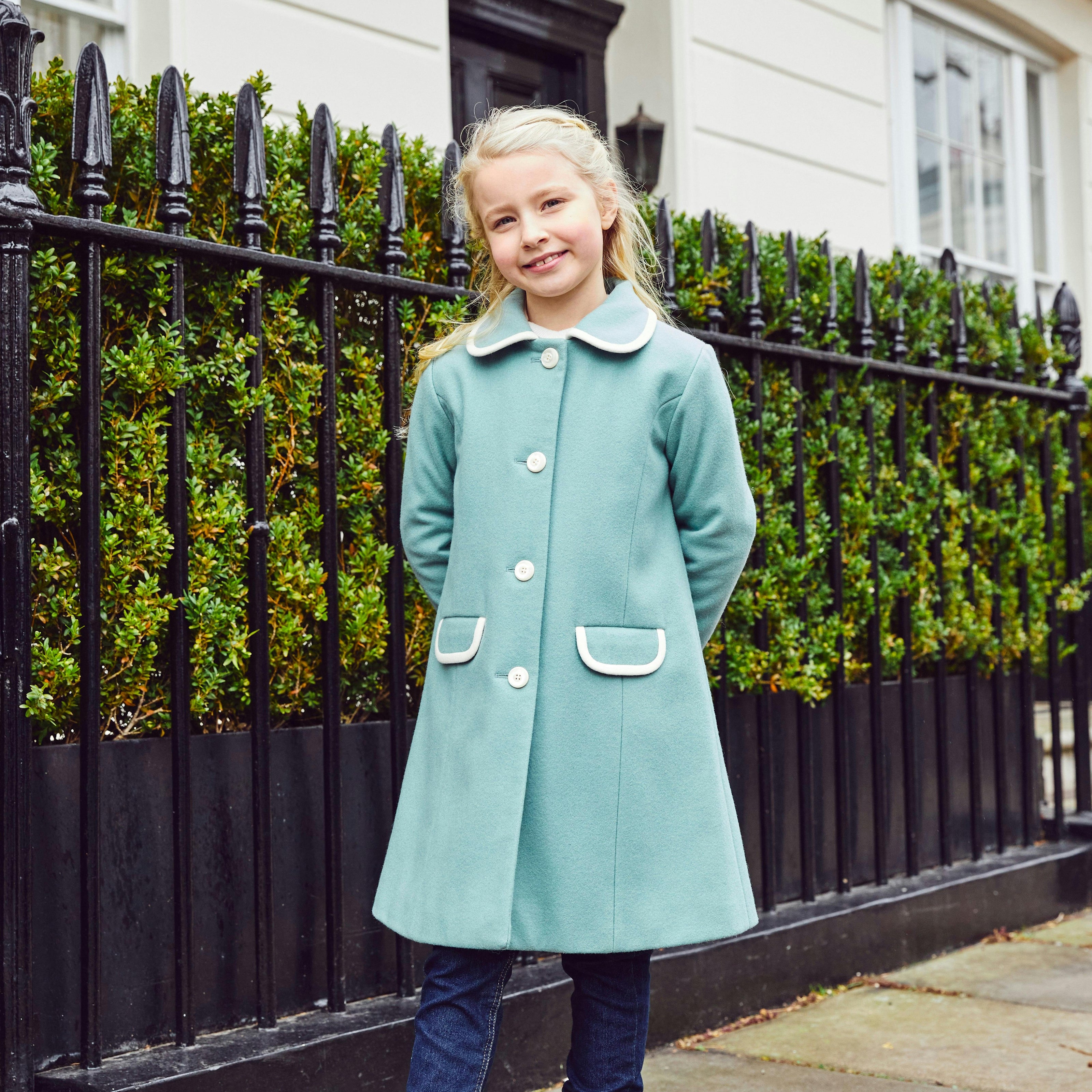 Kensington Coat - Royal Duck Egg