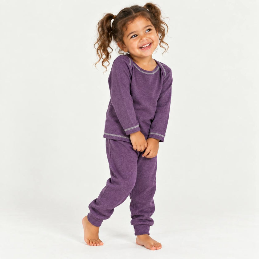 Rib Lap Tee + Legging Set
