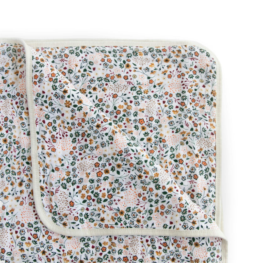 Original Cotton Muslin Quilt - Pressed Petals