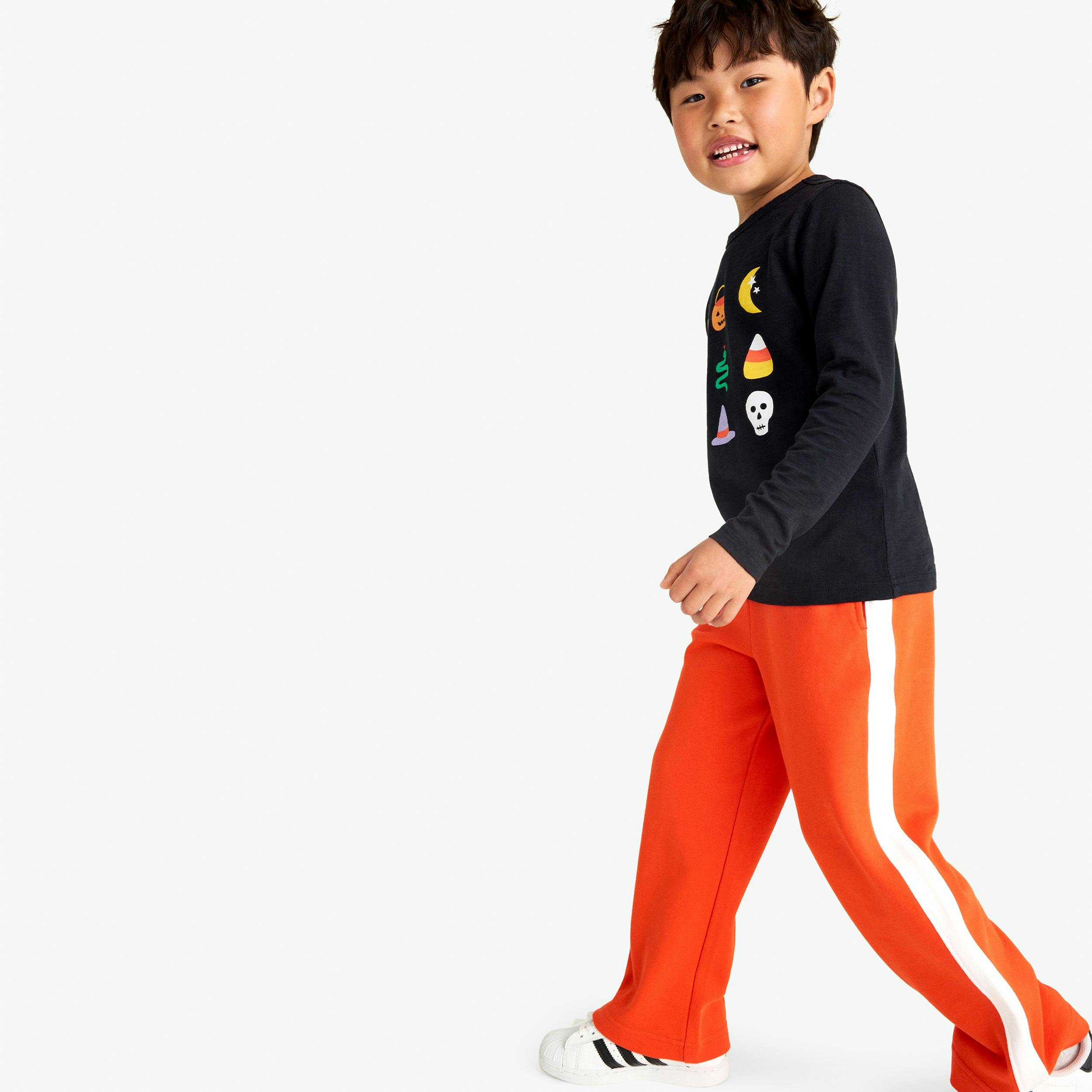 Kids wide-leg track pant