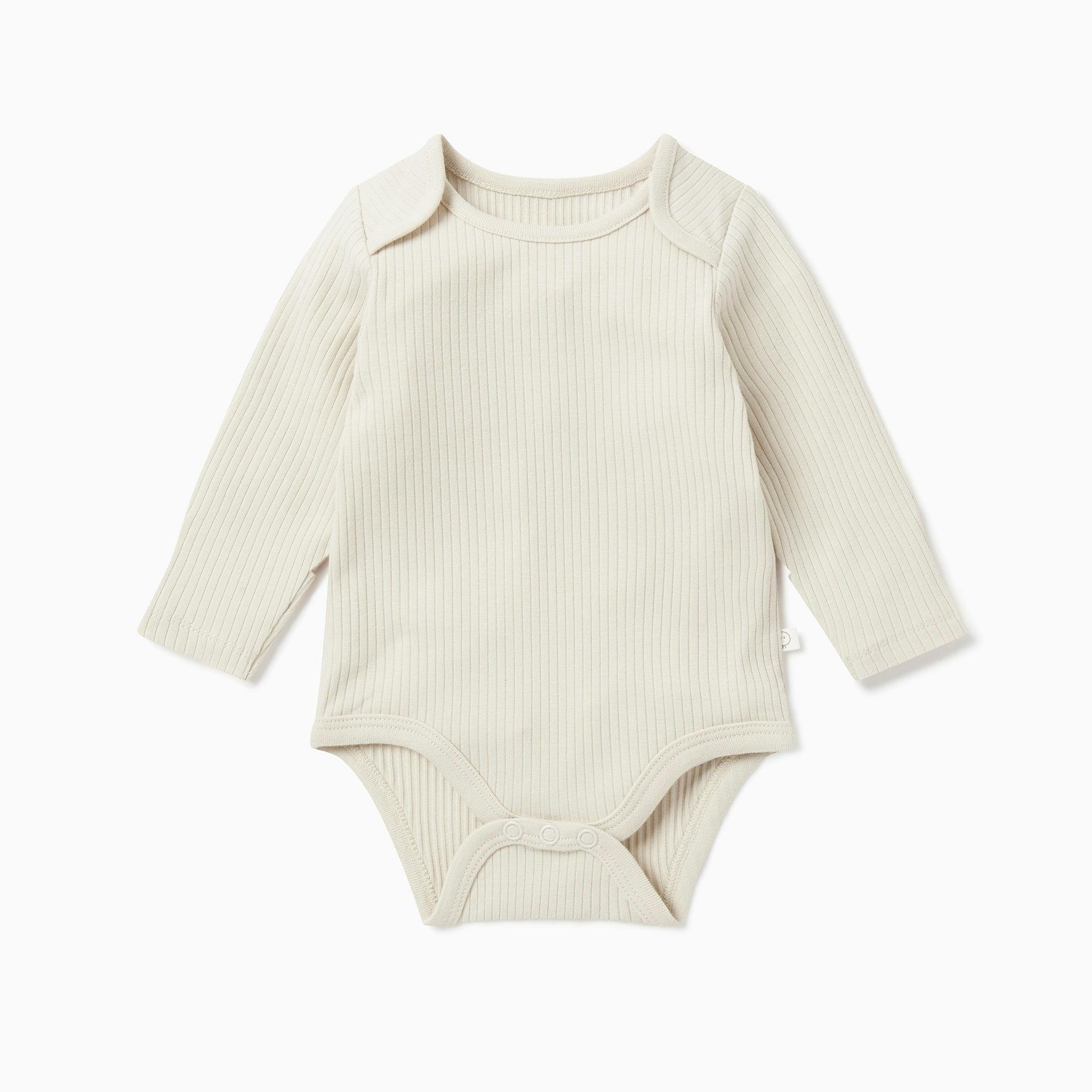 Ribbed Long Sleeve Bodysuit