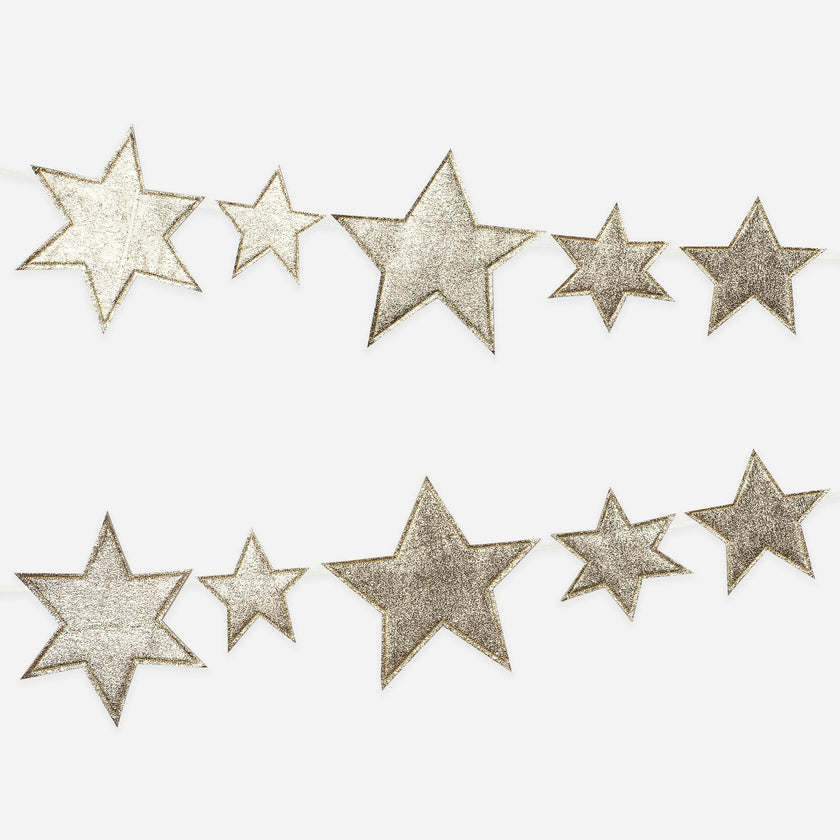 Fabric Star Garland