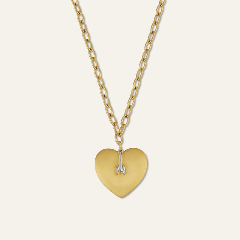 Arrow Heart Necklace