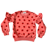 Strawberry Ruffle Joggers Set