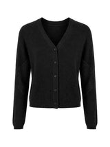 Knitted Boucle Cropped Cardigan