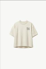 Mochi Teen T-Shirt Black Iris Embroidery