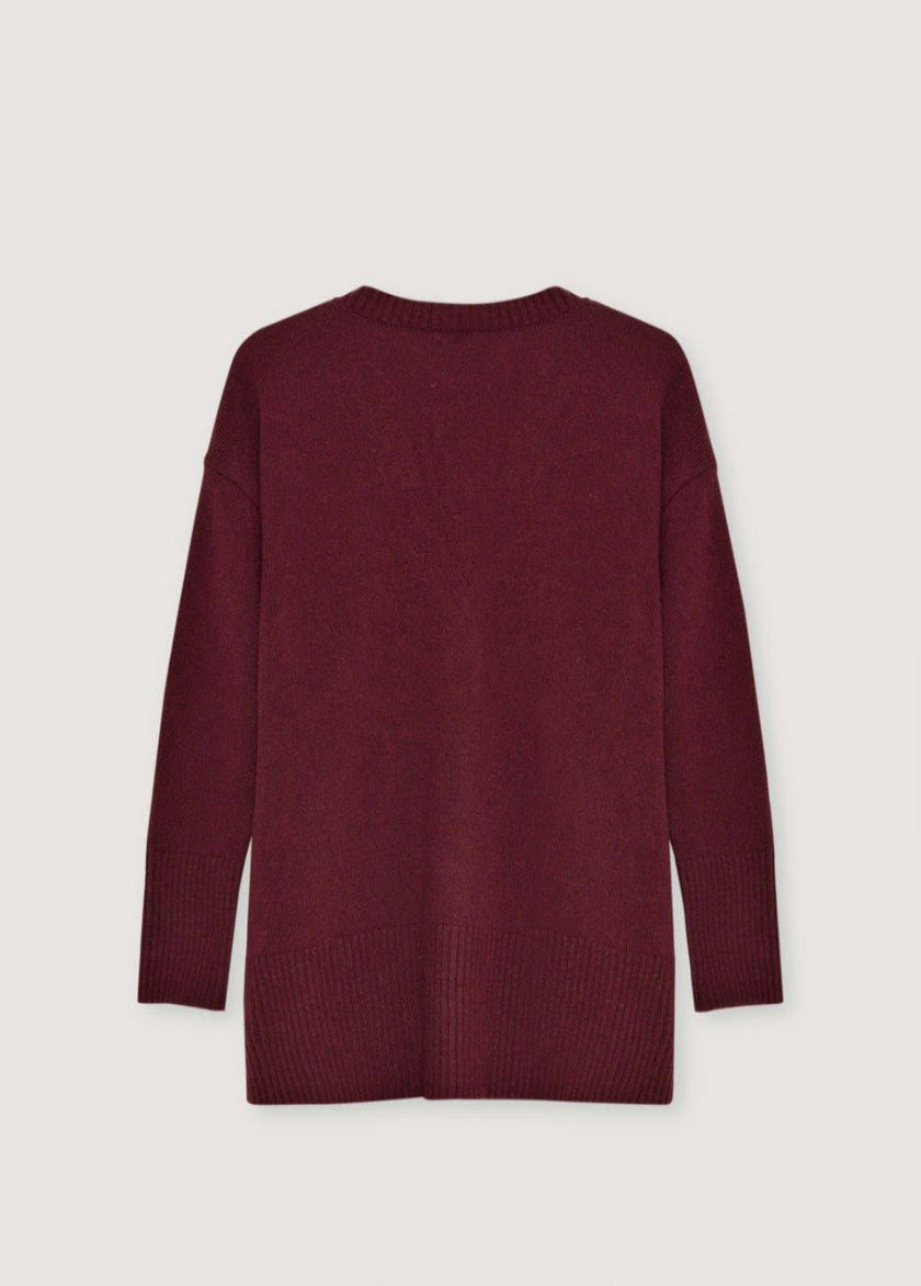 Agatha Woman Cardigan Plum Fantasy_Sampling