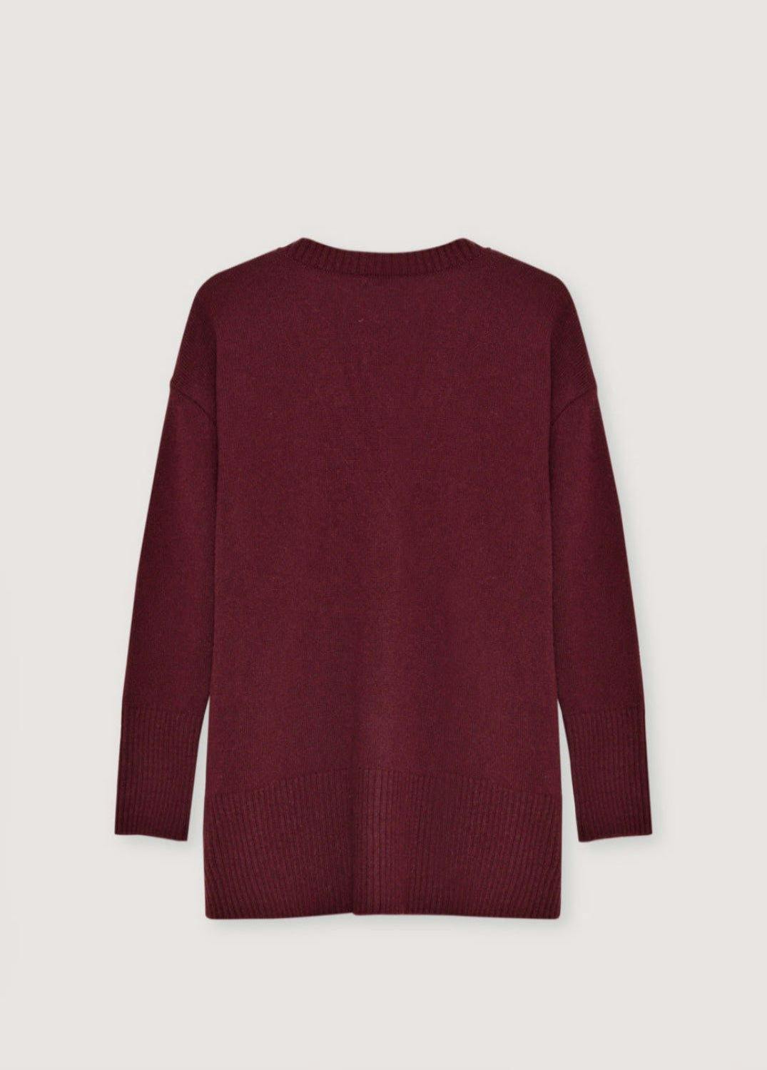 Agatha Woman Cardigan Plum Fantasy_Sampling