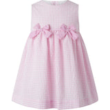 Check Bow Dress