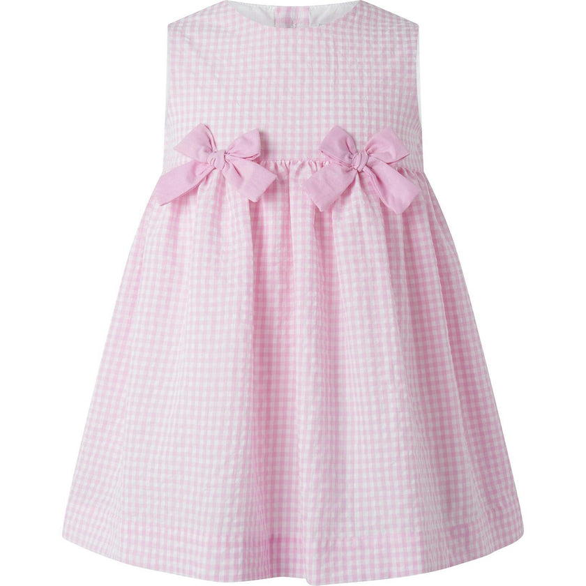 Check Bow Dress