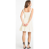Women's Short Josephina Dress, Cream