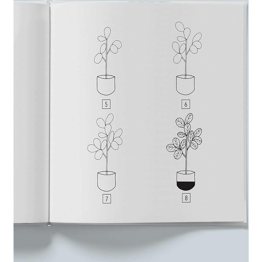 How to Draw Modern Flowers For Kids