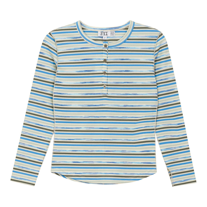 Multi Stripe Rib Top