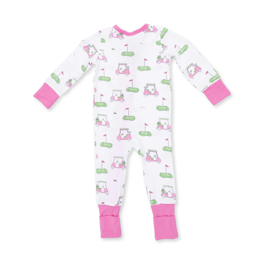 Golf Carts Pink - Convertible Romper