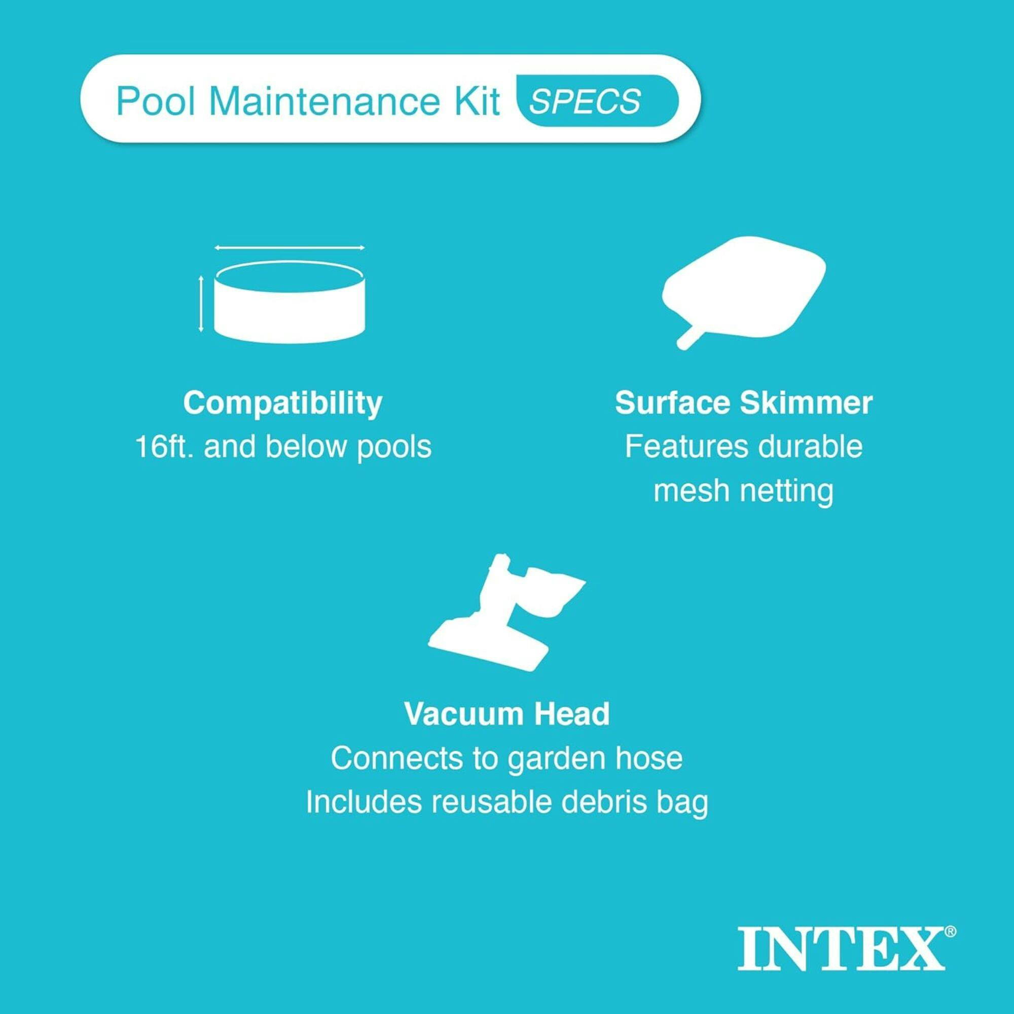 Pool Cleaning Maintenance Kit