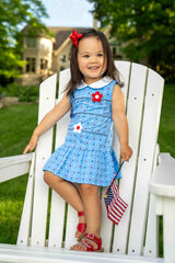 Printed Knit Dress With Flowers
