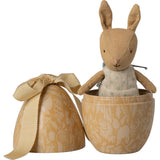 Easter egg with micro rabbit
