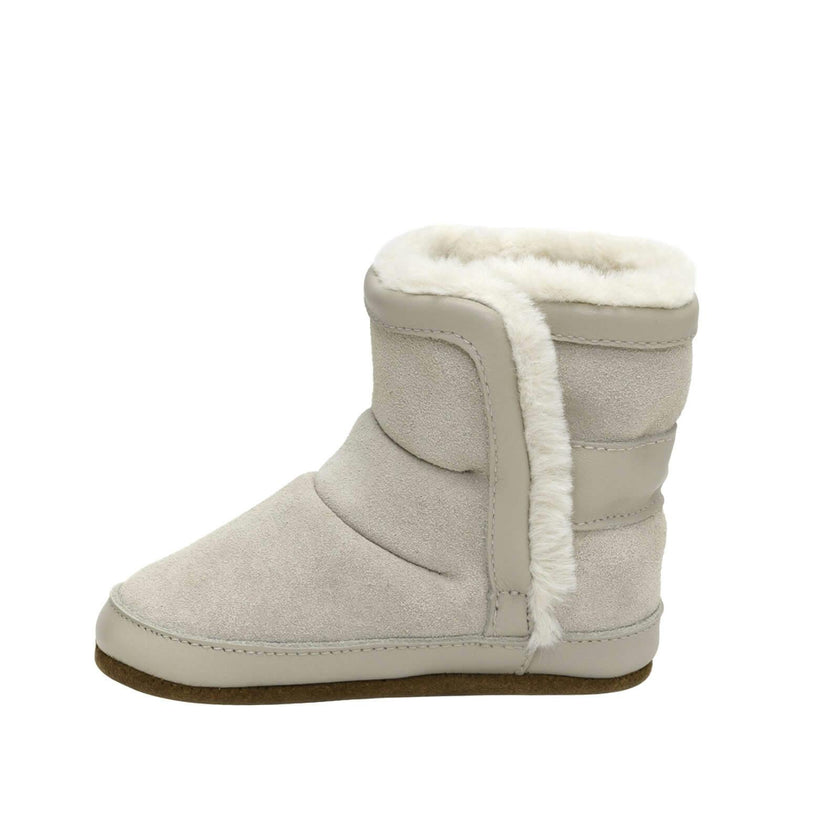 Cozy Cuff Taupe Soft Sole Boot