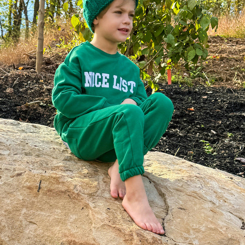 Green Jogger Sweatpants