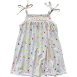 Smocked Summer Dress Lemonade