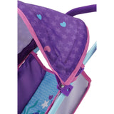 509 Mermaid Baby Doll Stroller - Purple & Teal