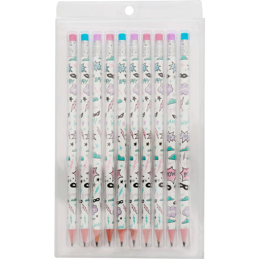 Girl Power Pencil Set