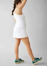 Maternity Active Dress with Built-In Shorts & Double Layer Bra