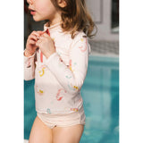 Toddler Swim Rash Guard & Bottom, Multi