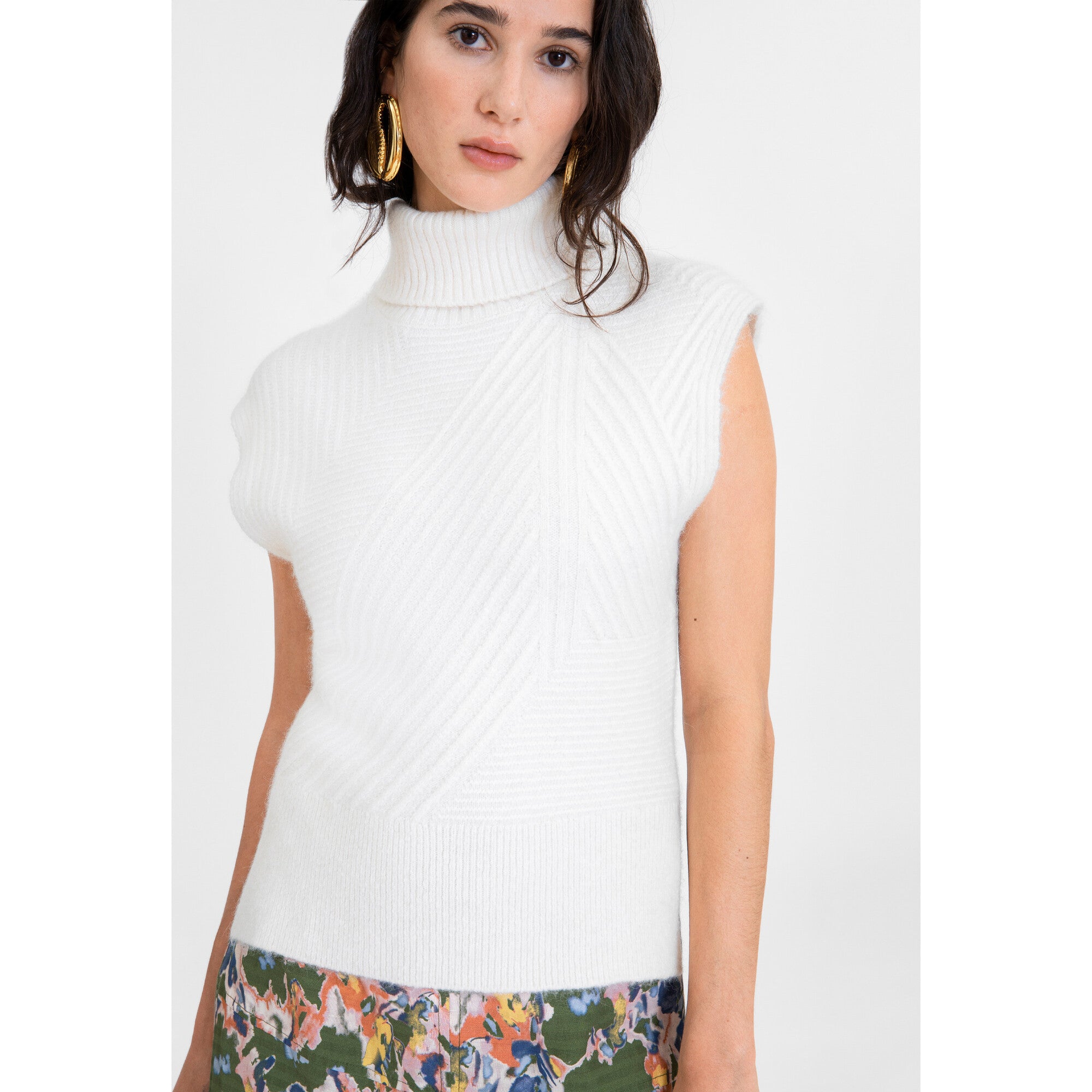 Women's Aaron Knit, Cream