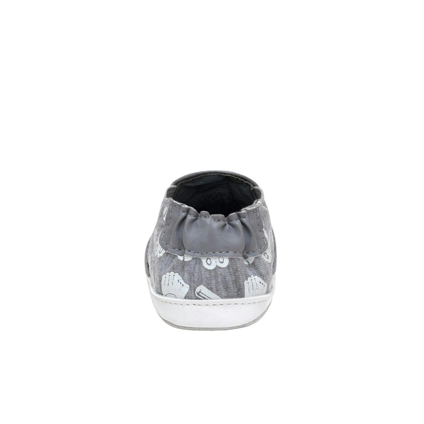 Baseball MVP Heather Grey Glow-in-the-dark Soft Sole