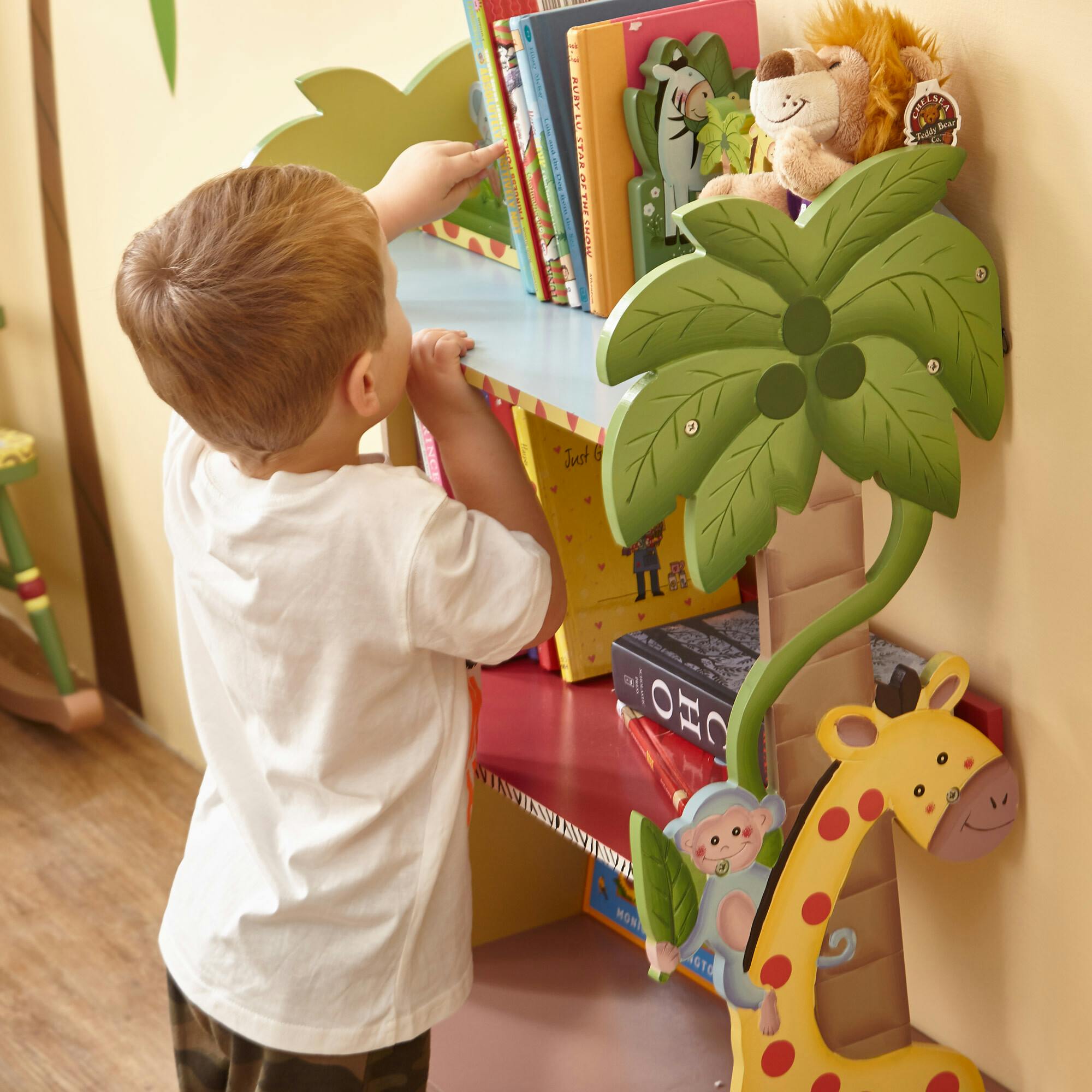 Sunny Safari Bookshelf