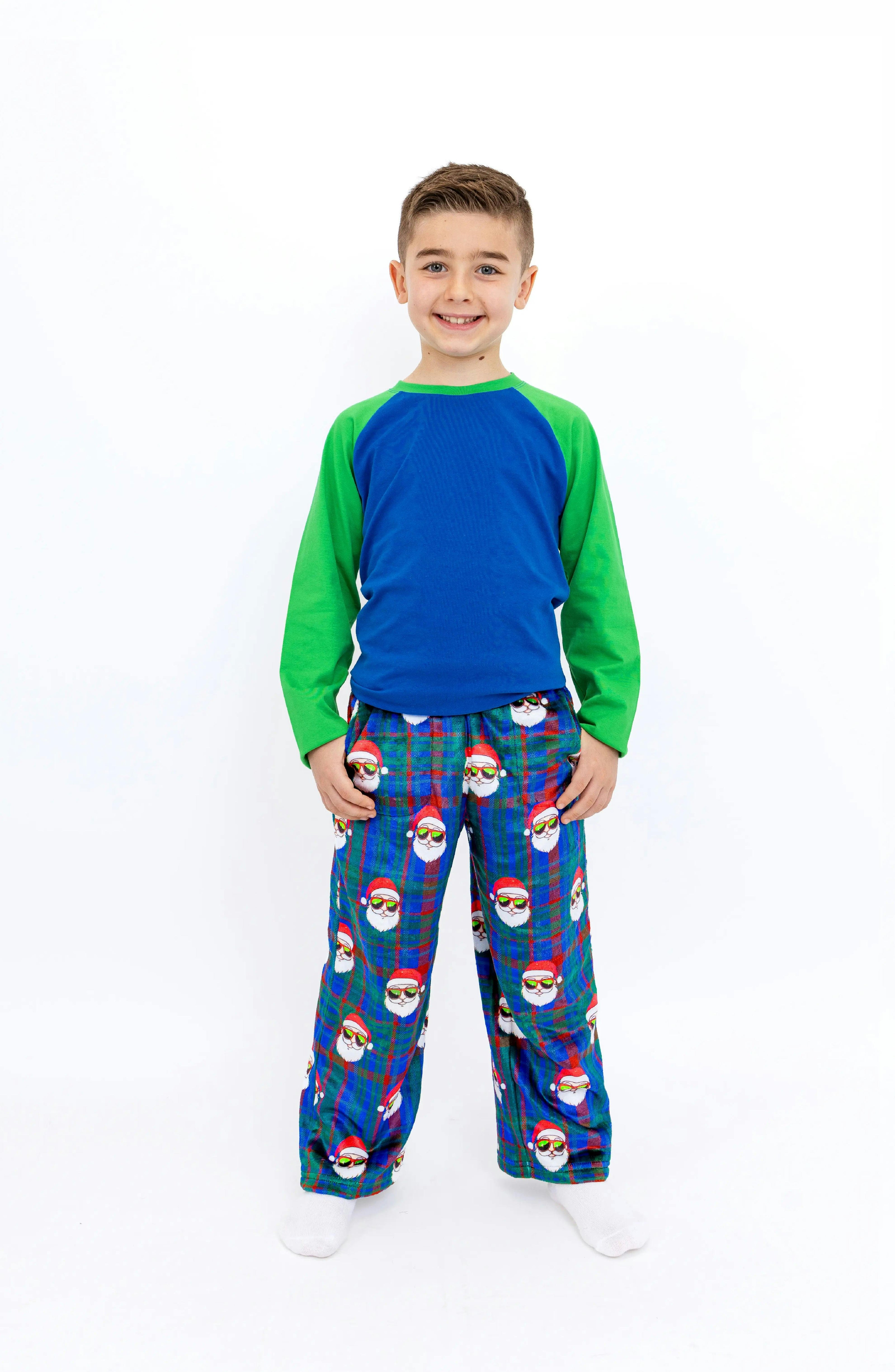 Cool Santa Boys Plush Pants