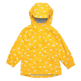 Recycled Waterproof Raincoat, Yellow