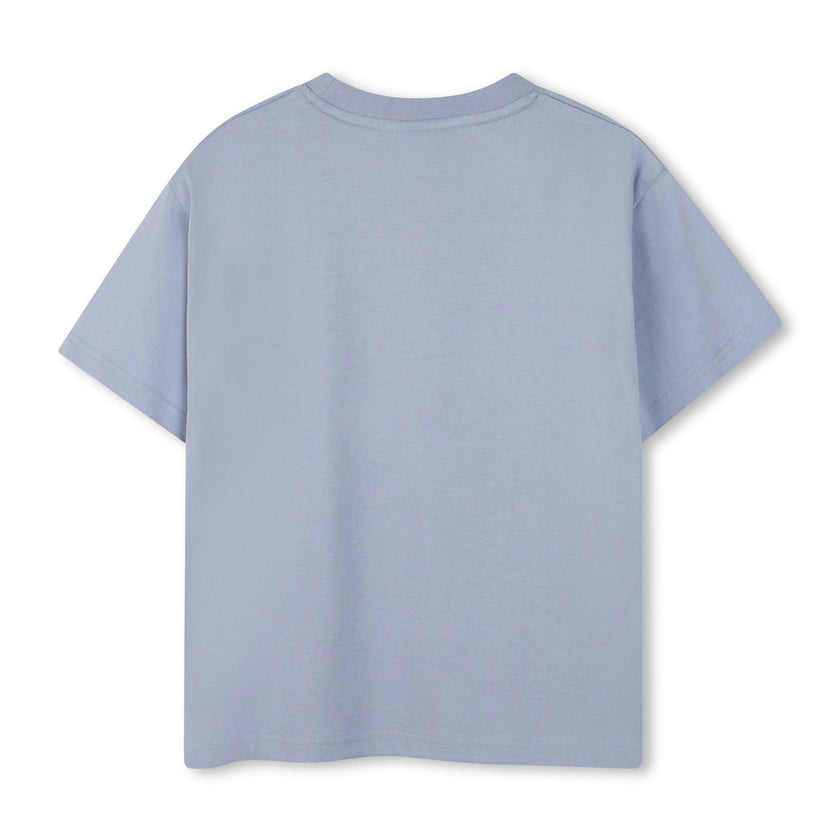 Light Blue Logo Short Sleeve T-Shirt