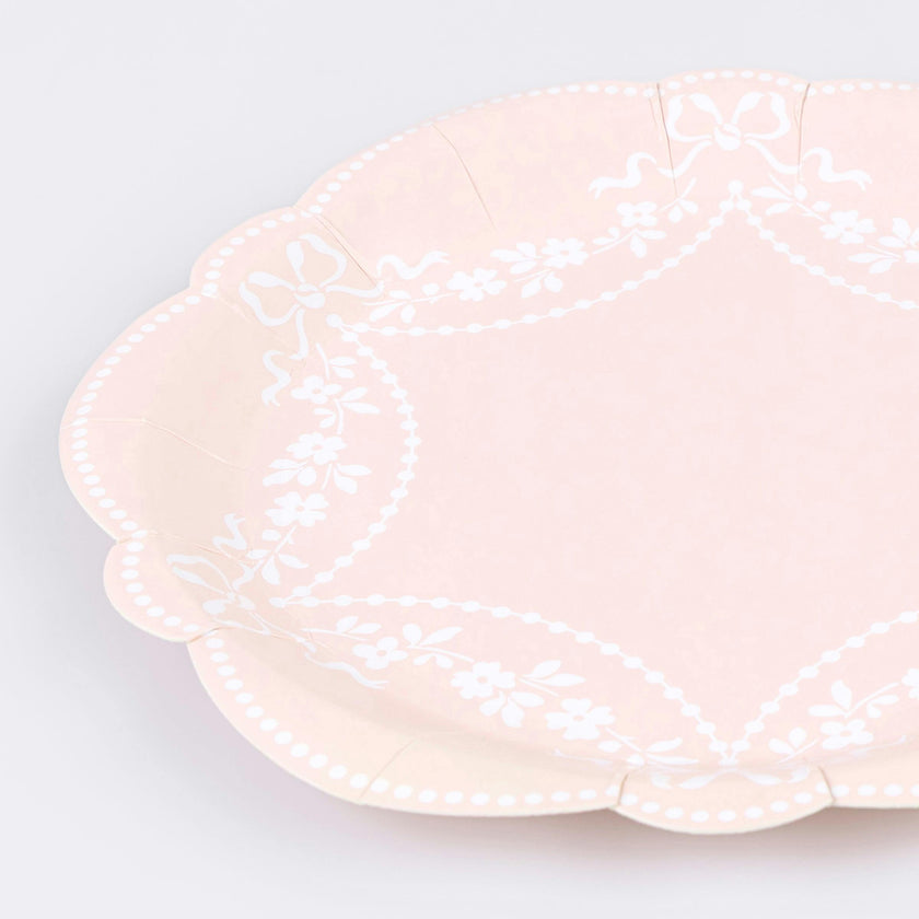 Rococo Pink Side Plates