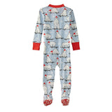 CRUZ Snug-fit Footed Baby Boys Pajamas