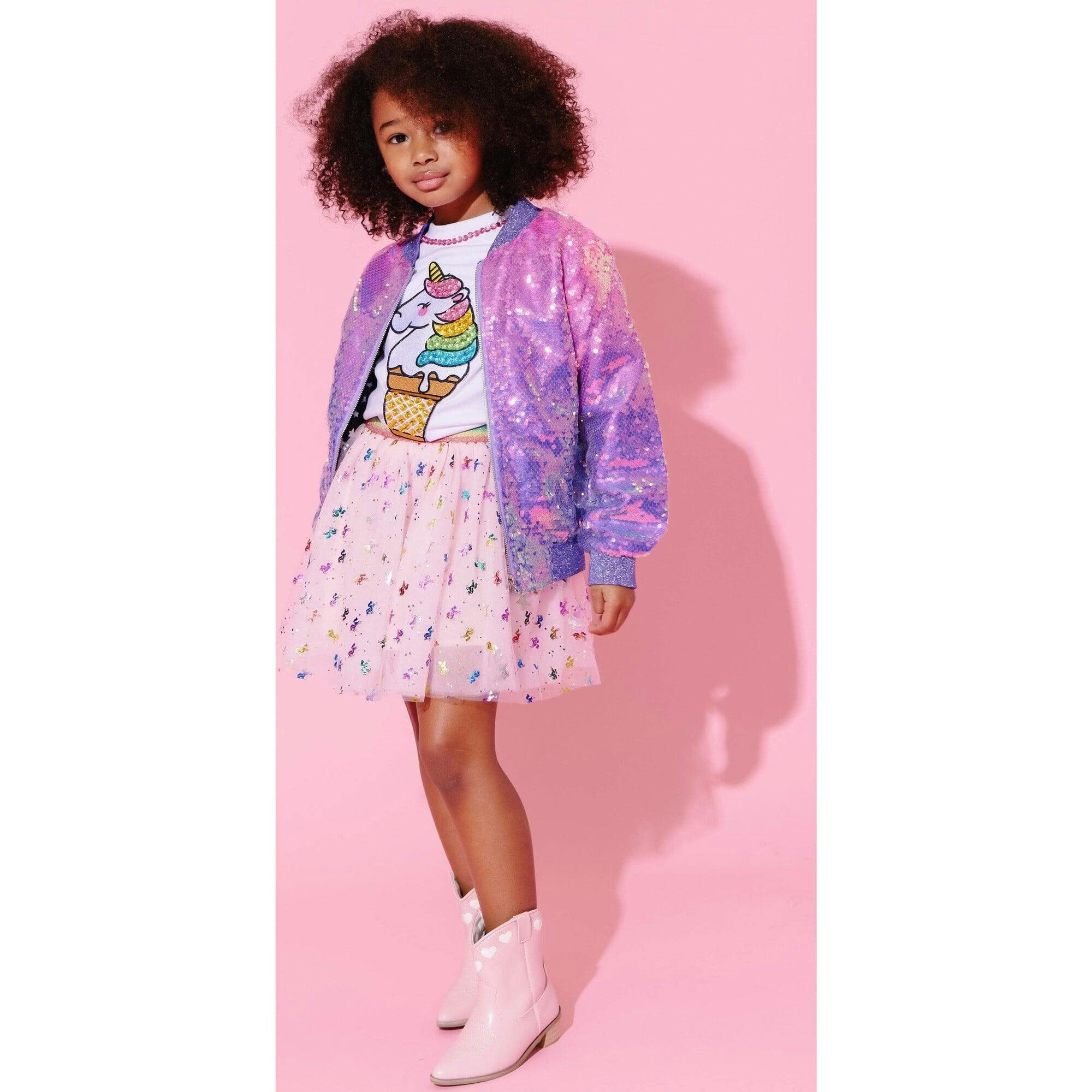 Rainbow Metallic Tutu