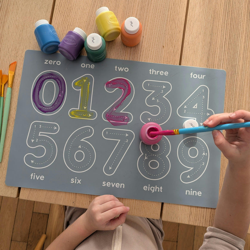 Reusable Numbers Coloring Mat