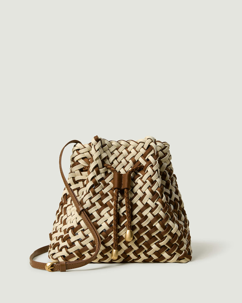 Gramercy Bucket Double Weave | Carmel