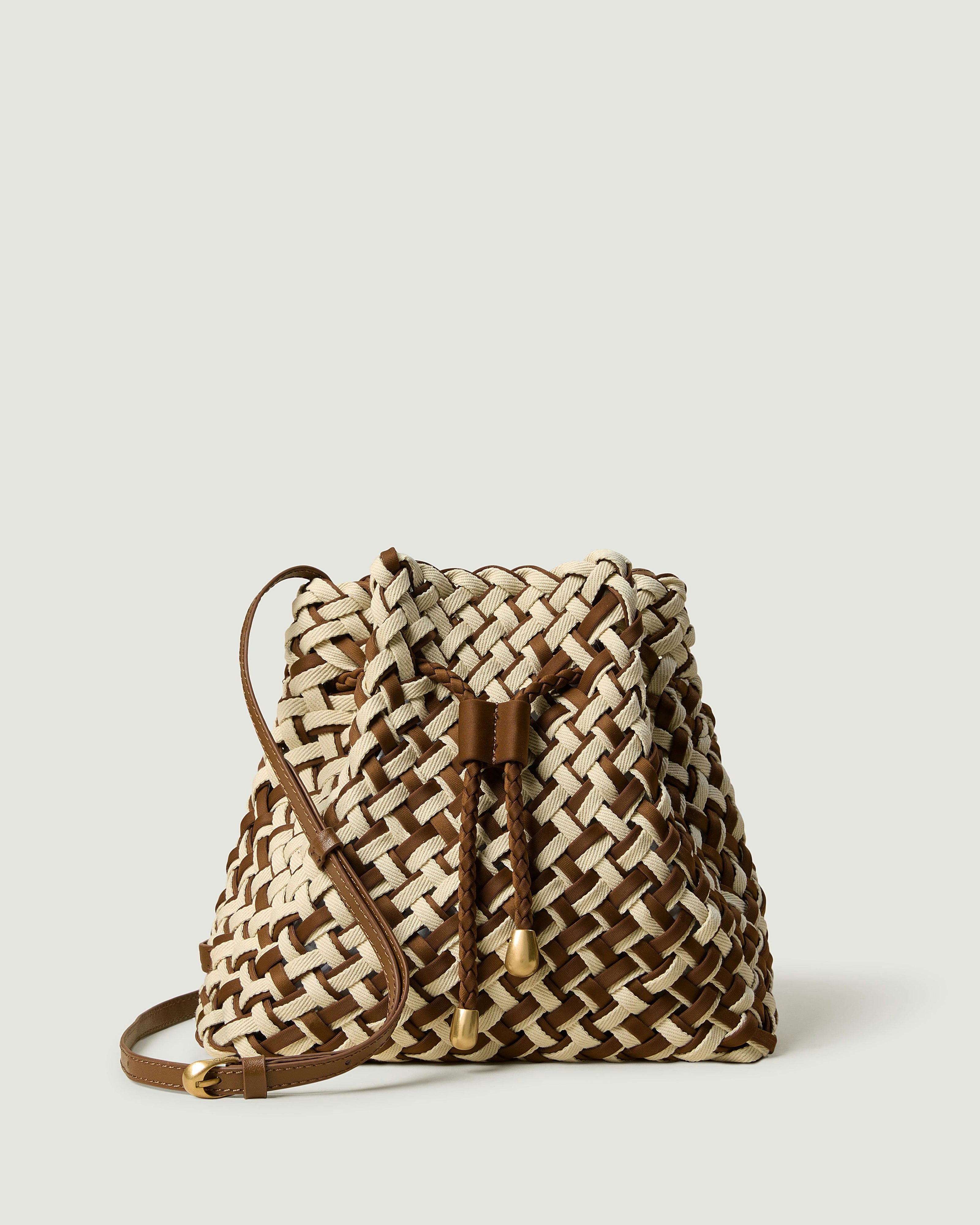 Gramercy Bucket Double Weave | Carmel