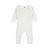 Velour Printed Footie